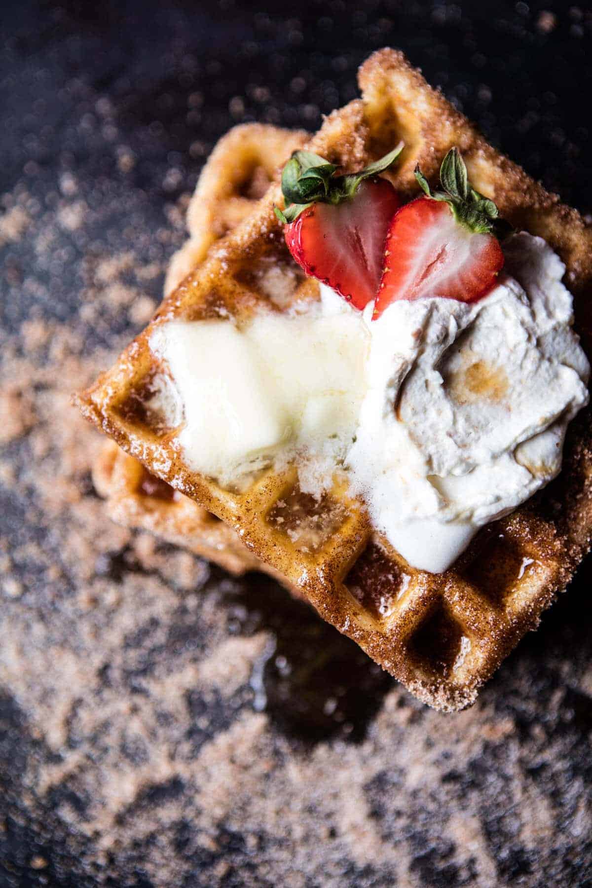 Churro Waffles | halfbakedharvest.com @hbharvest