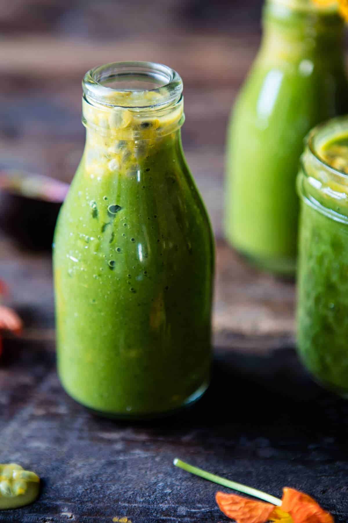 Mango Spinach Smoothie | halfbakedharvest.com @hbharvest