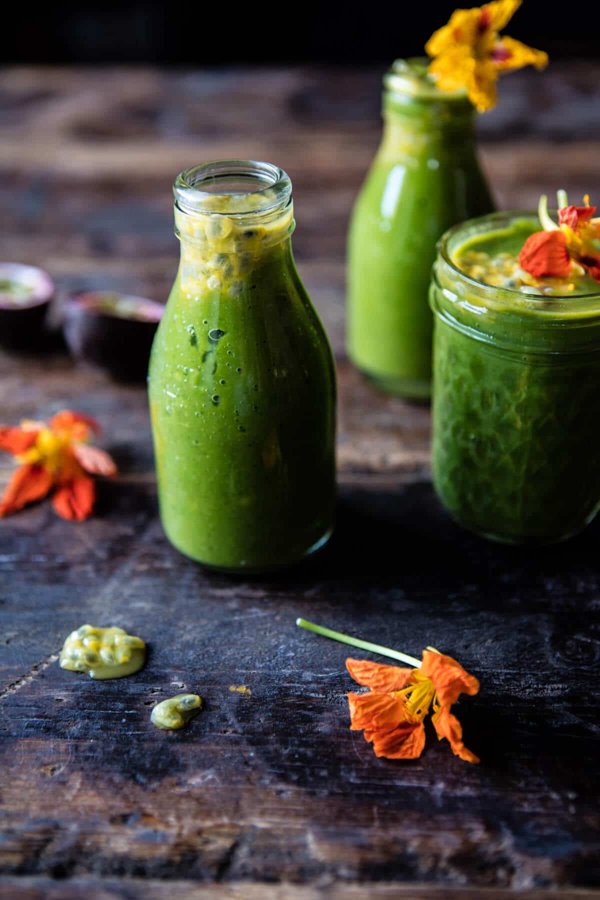 Mango Spinach Smoothie | halfbakedharvest.com @hbharvest