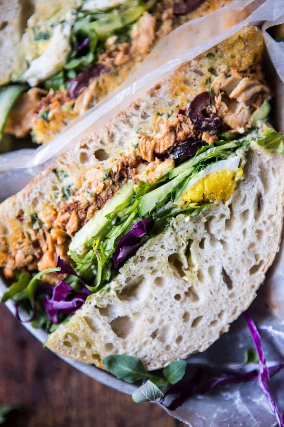 Tuscan Tuna Sandwich | halfbakedharvest.com @hbharvest