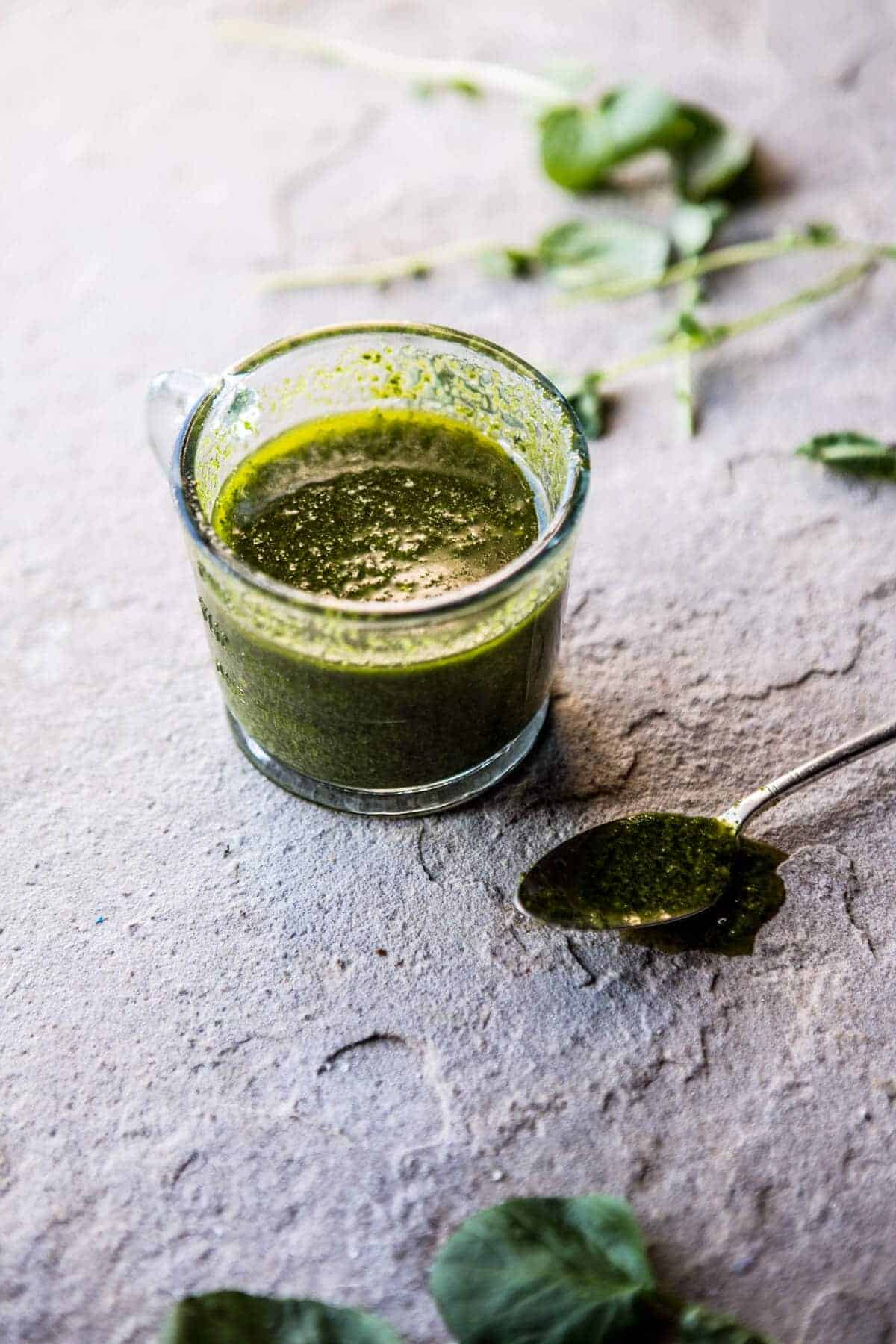 Basil Goat Cheese Pasta Salad | halfbakedharvest.com @hbharvest