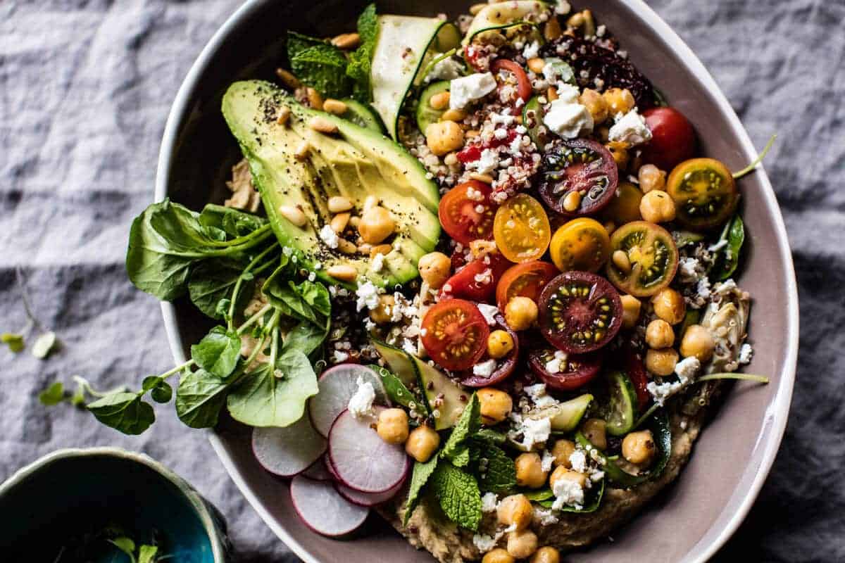 Loaded Greek Quinoa Salad | halfbakedharvest.com @hbharvest
