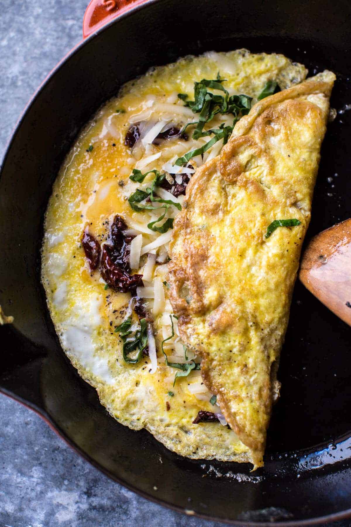 Simple California Style Omelet | halfbakedharvest.com @hbharvest