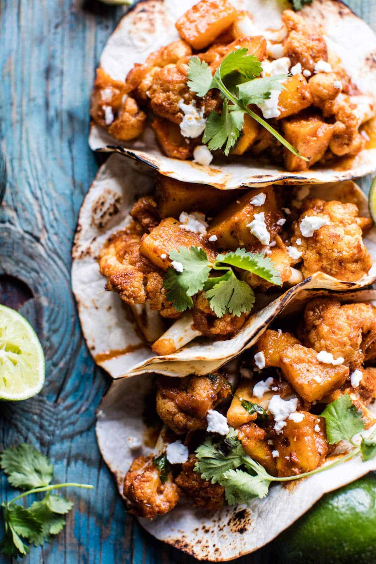 Cauliflower Al Pastor Tacos | halfbakedharvest.com @hbharvest