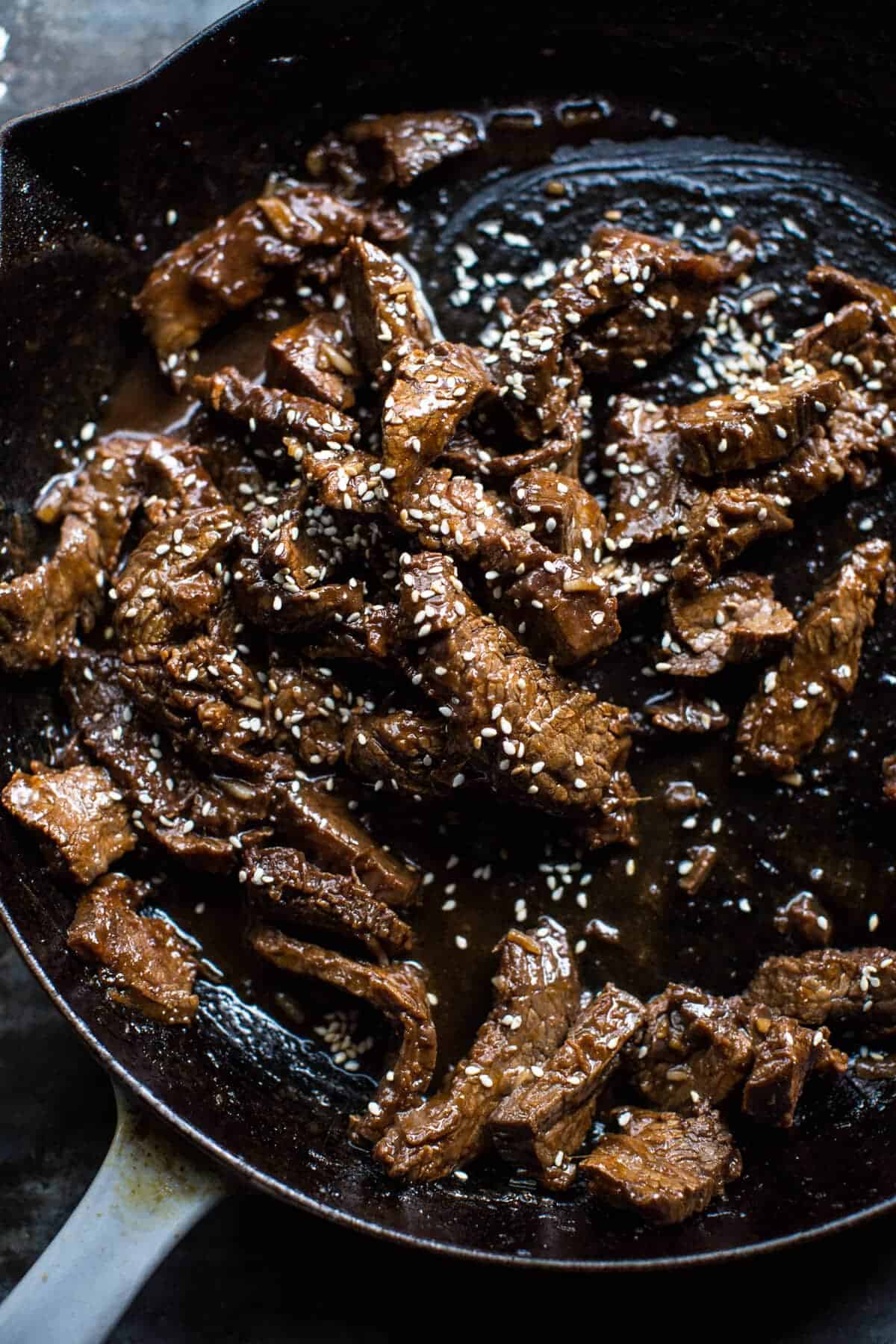 Korean Bulgogi BBQ Steak Bowls | halfbakedharvest.com @hbharvest