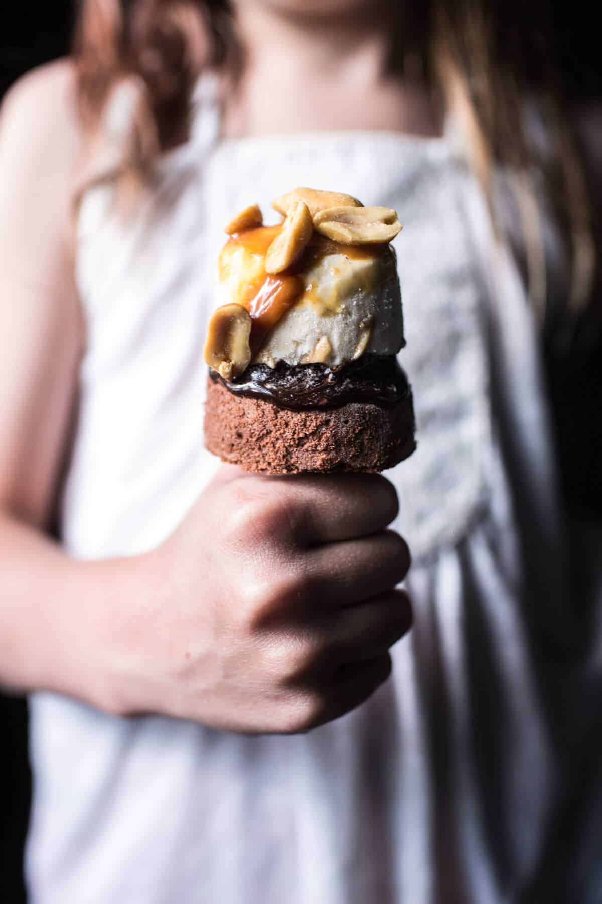 Layered Caramel Buster Bars | halfbakedharvest.com @hbharvest