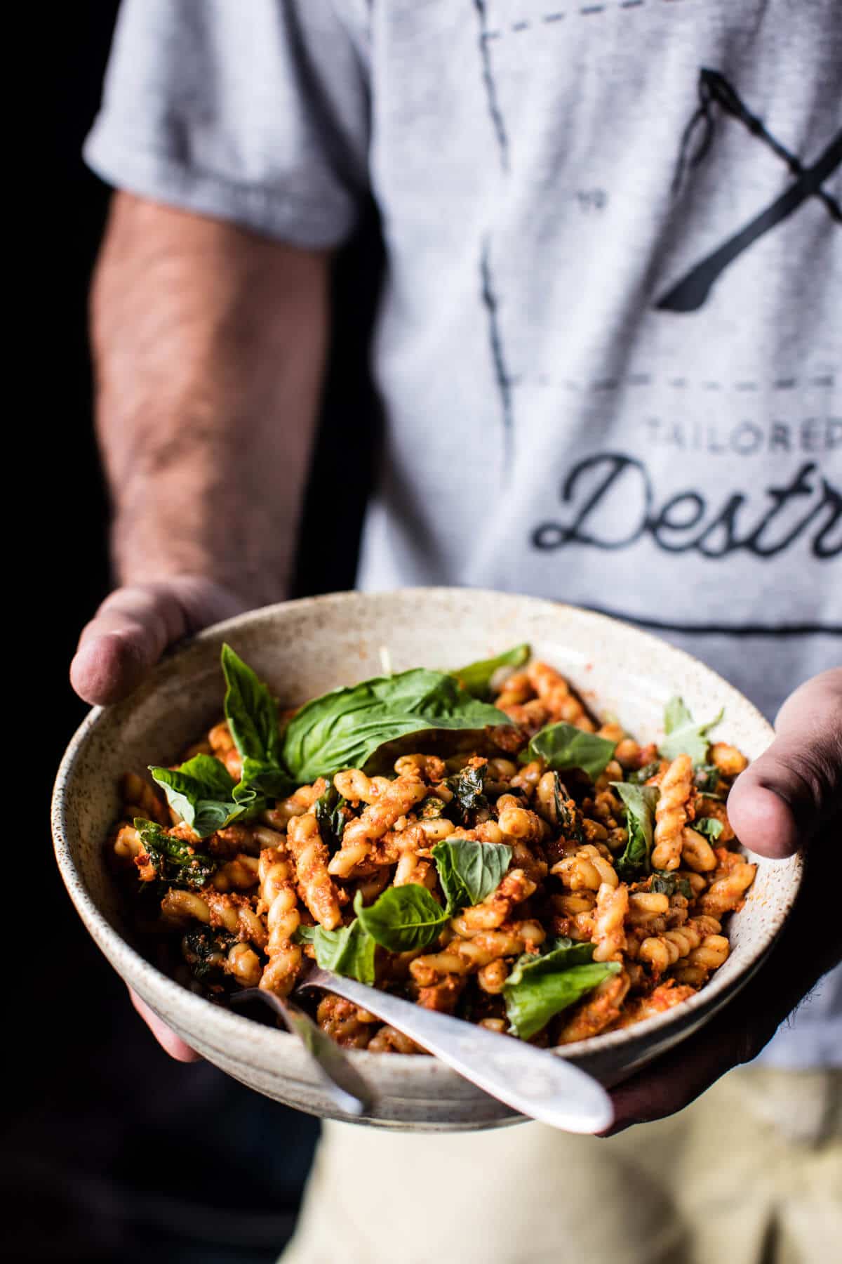 Simple Roasted Red Pepper Pasta | halfbakedharvest.com @hbharvest