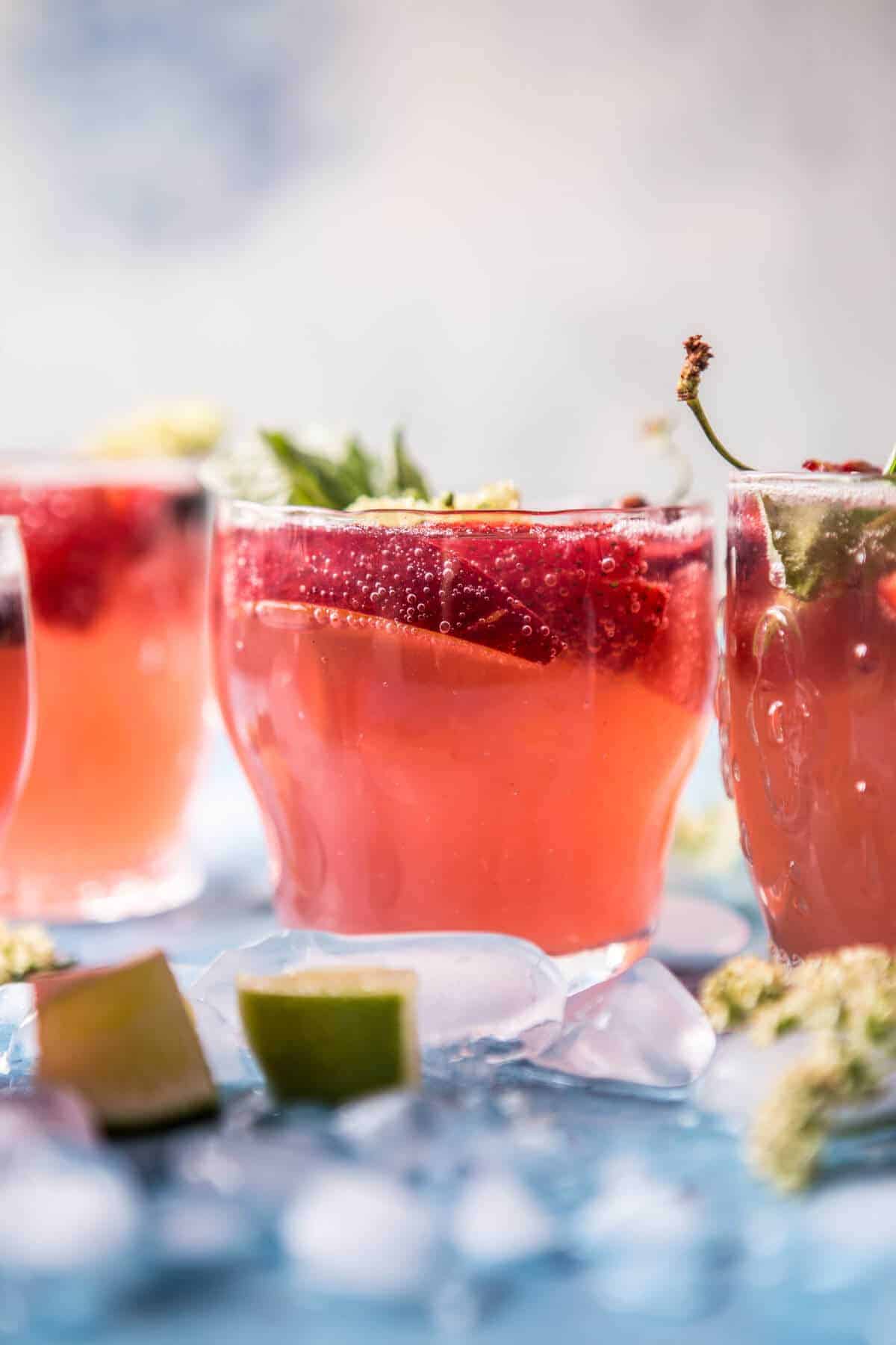 Summertime Rose Tequila Sangria | halfbakedharvest.com @hbharvest