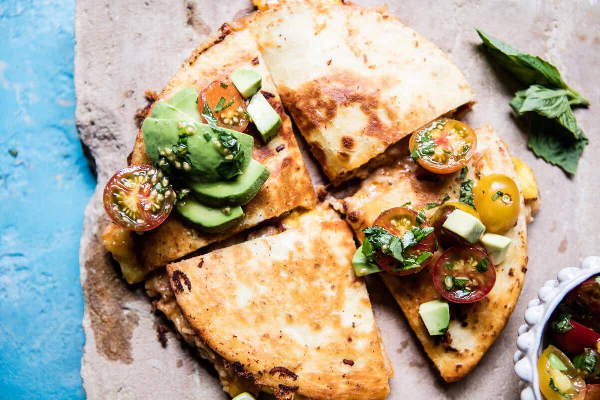 Applewood Smoked Mango Pork Quesadilla | halfbakedharvest.com @hbharvest