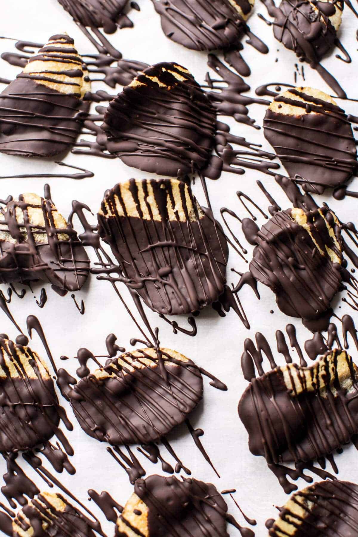 Salted Caramel Chocolate Covered Potato Chip Sundaes | halfbakedharvest.com @hbharvest