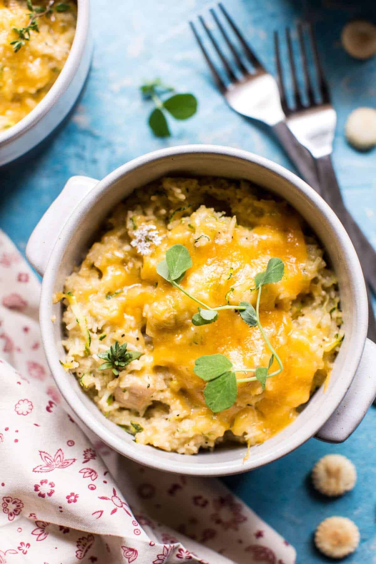 Souper Cheesy Chicken Zucchini Rice | halfbakedharvest.com @hbharvest