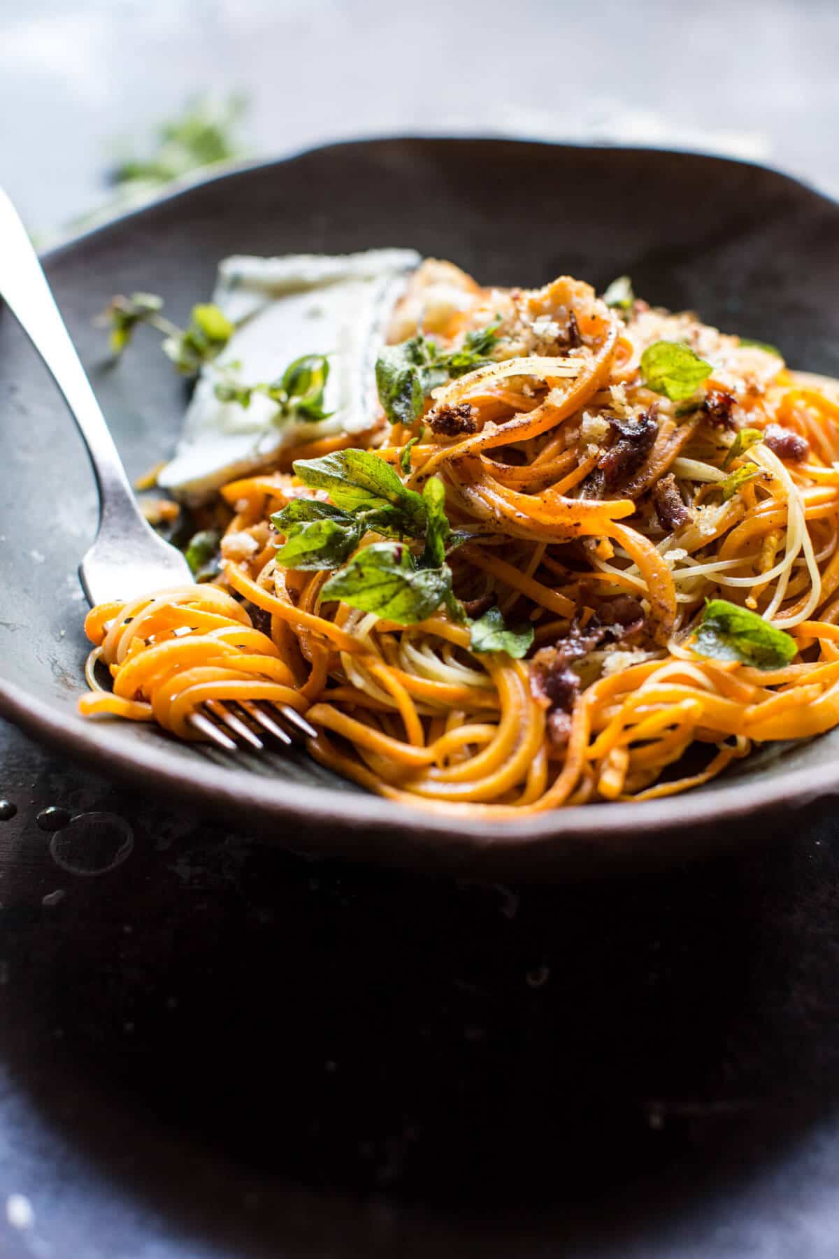 Butternut Squash Goat Cheese Pasta | halfbakedharvest.com @hbharvest