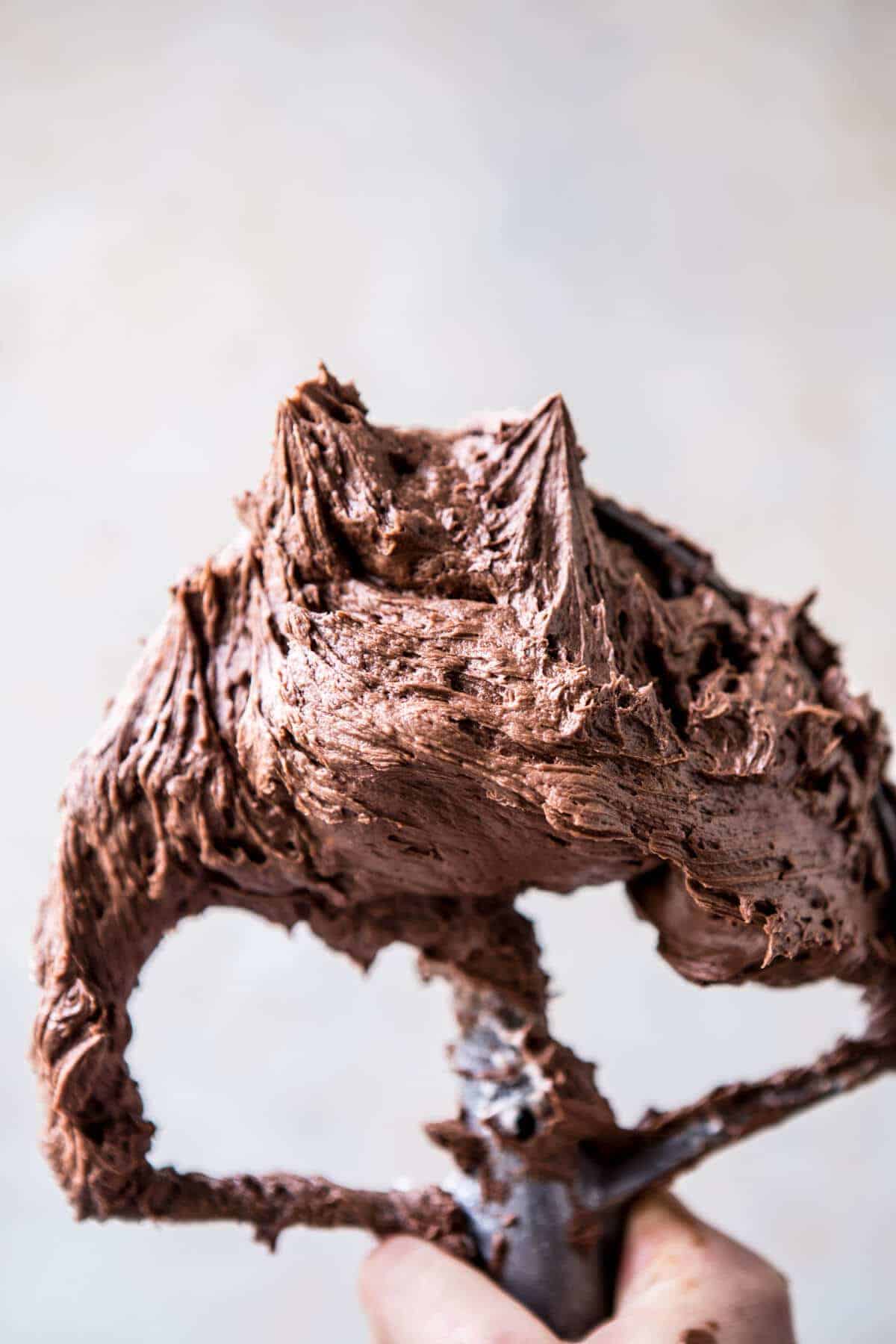 Vanilla Birthday Cake with Whipped Chocolate Buttercream | halfbakedharvest.com @hbharvest