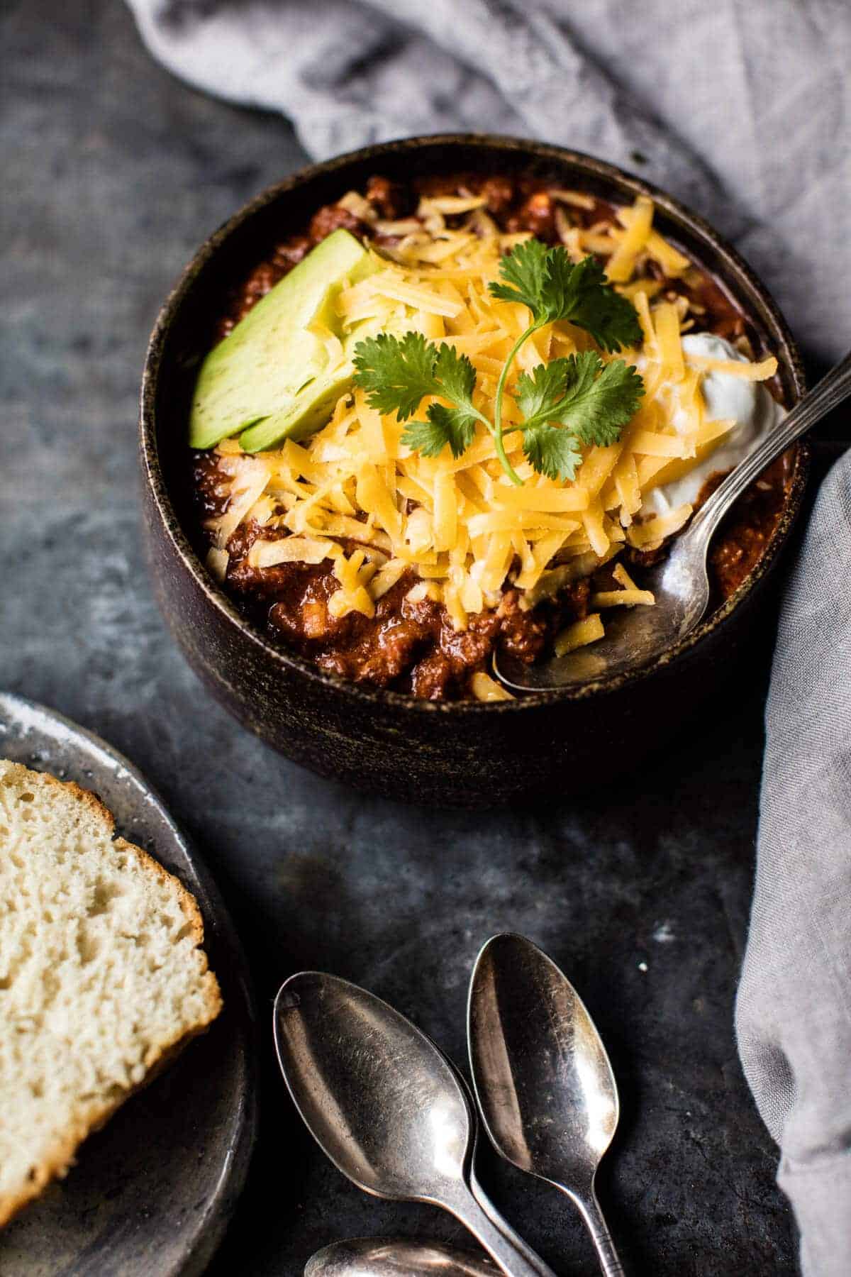 Crockpot Beef Chili | halfbakedharvest.com @hbharvest