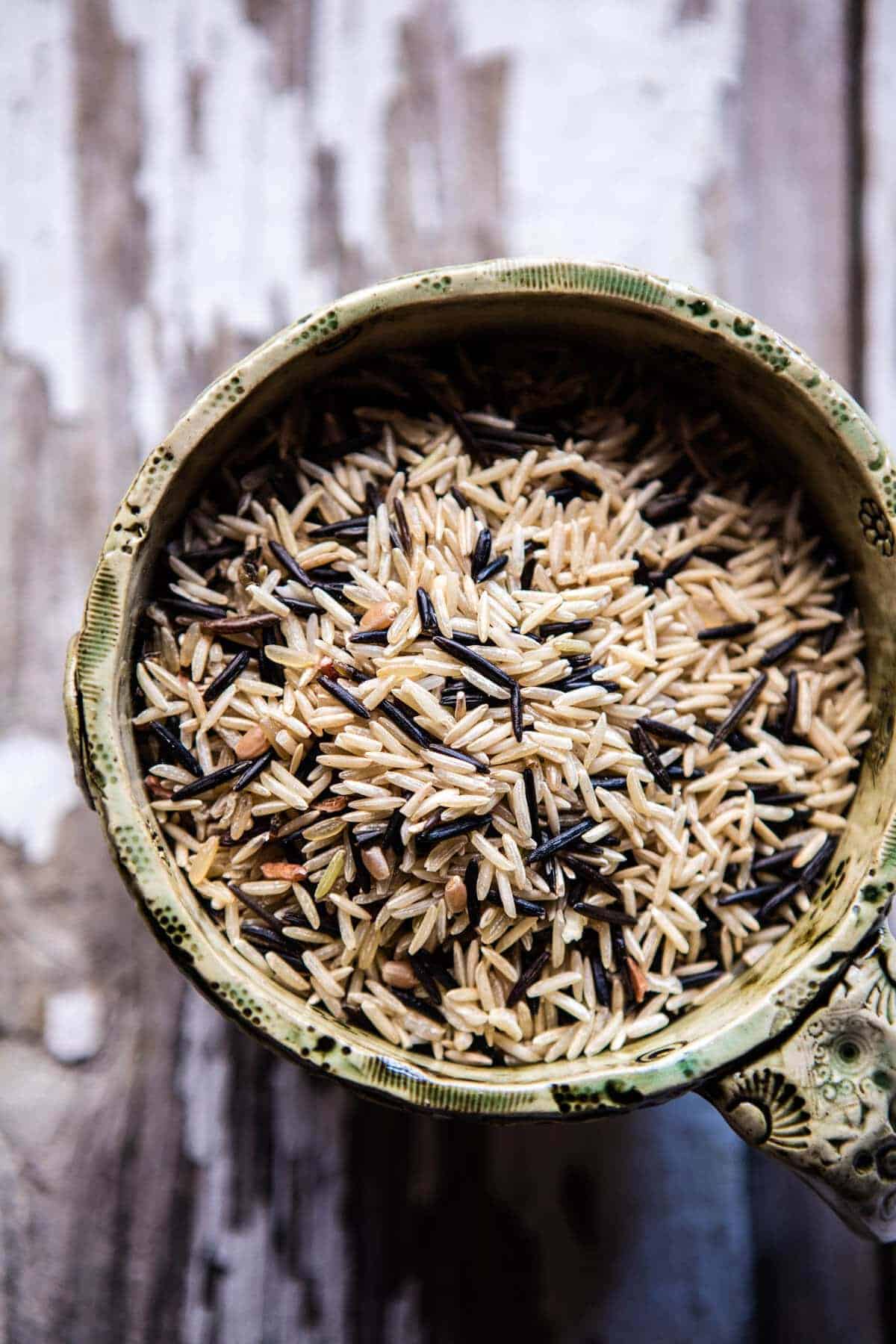Cream of Mushroom Chicken Wild Rice Soup | halfbakedharvest.com @hbharvest
