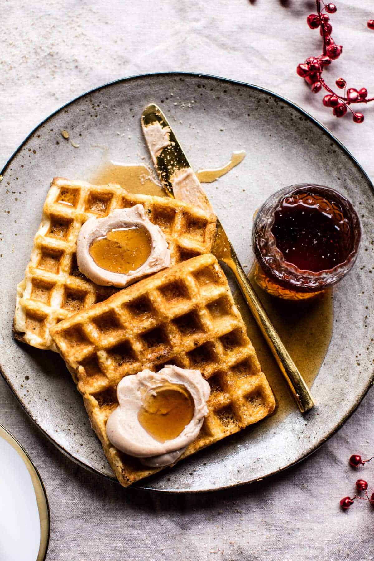 Crispy Belgian Waffles | halfbakedharvest.com @hbharvest