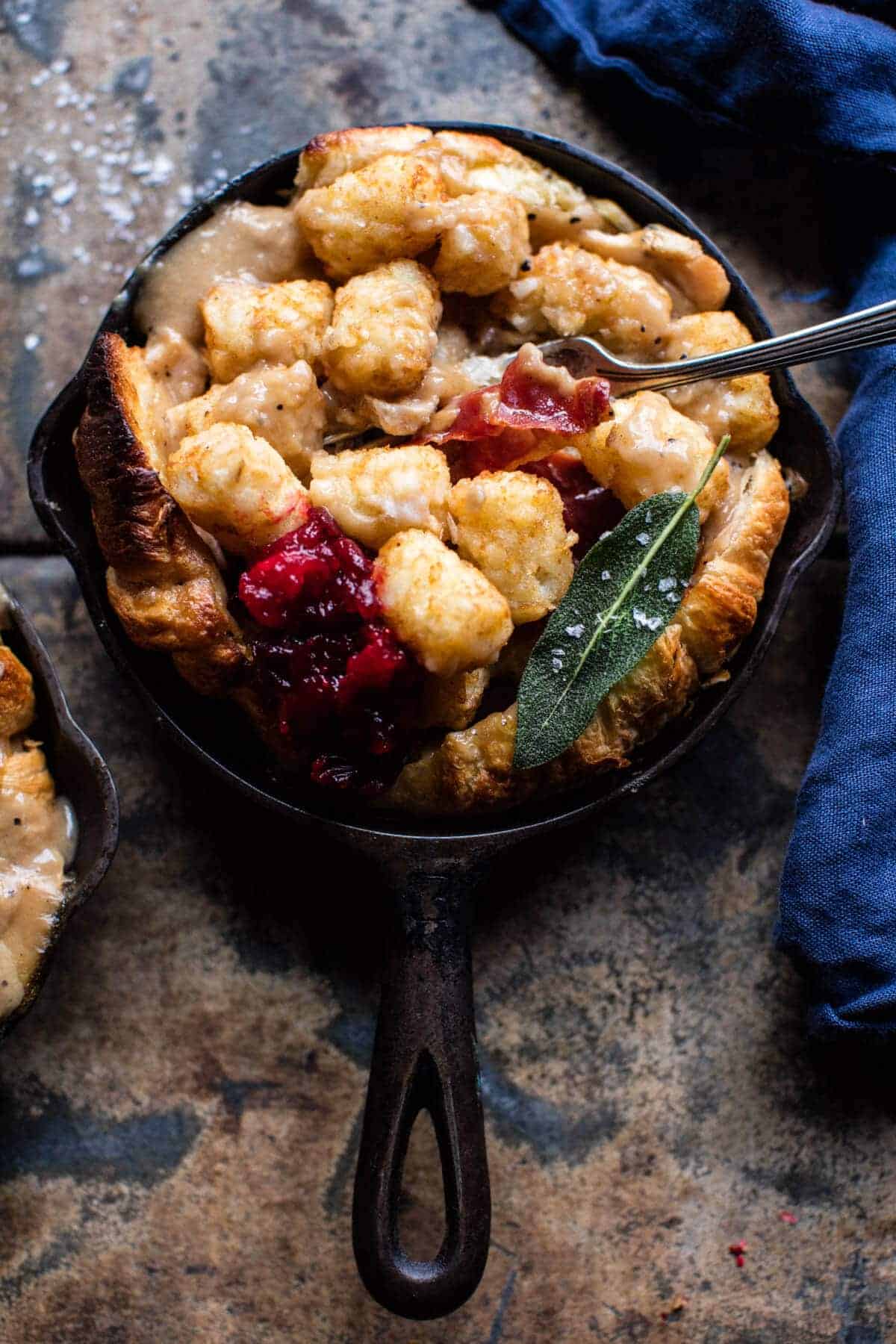 Thanksgiving Turkey Hot Dish | halfbakedharvest.com @hbharvest