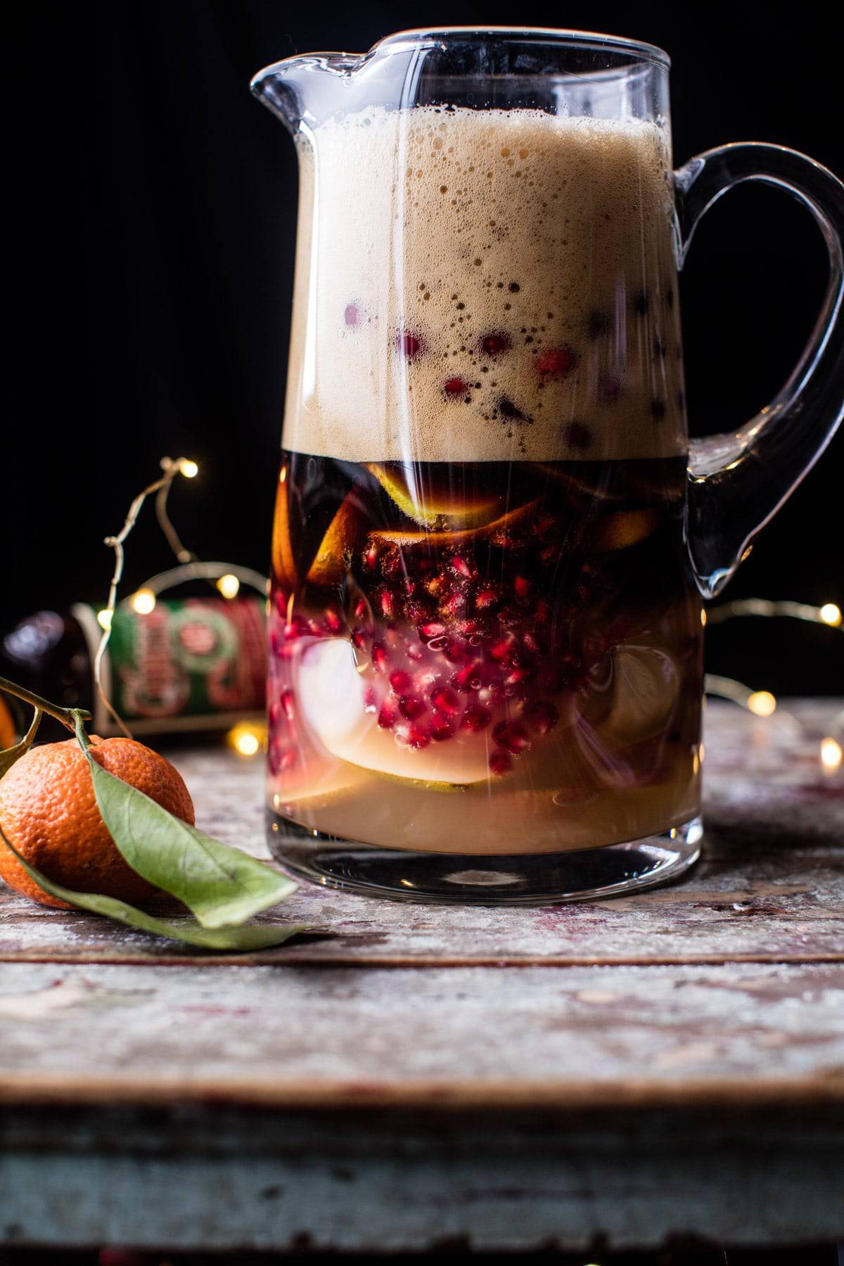 Christmas Ale Sangria | halfbakedharvest.com @hbharvest