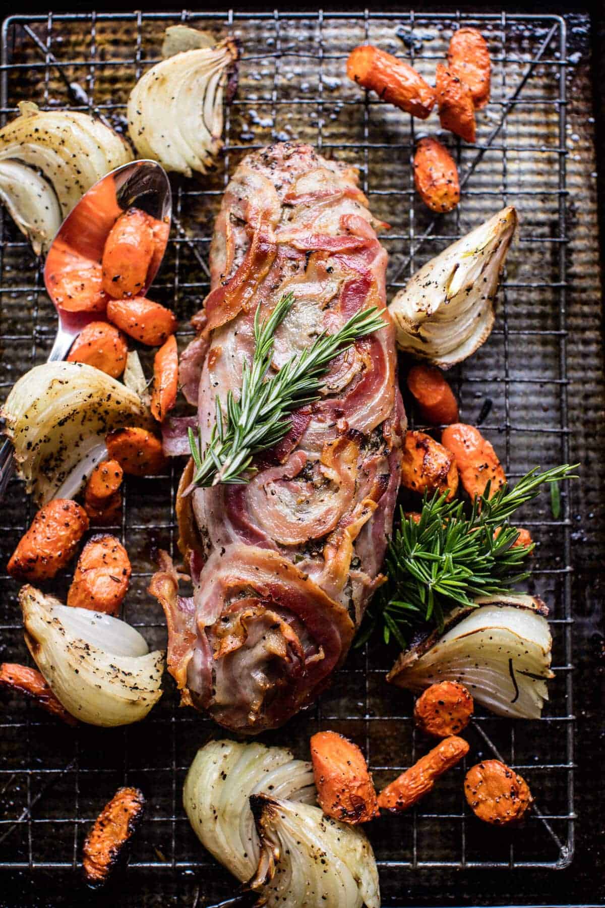 Pancetta Wrapped Pork Tenderloin | halfbakedharvest.com @hbharvest