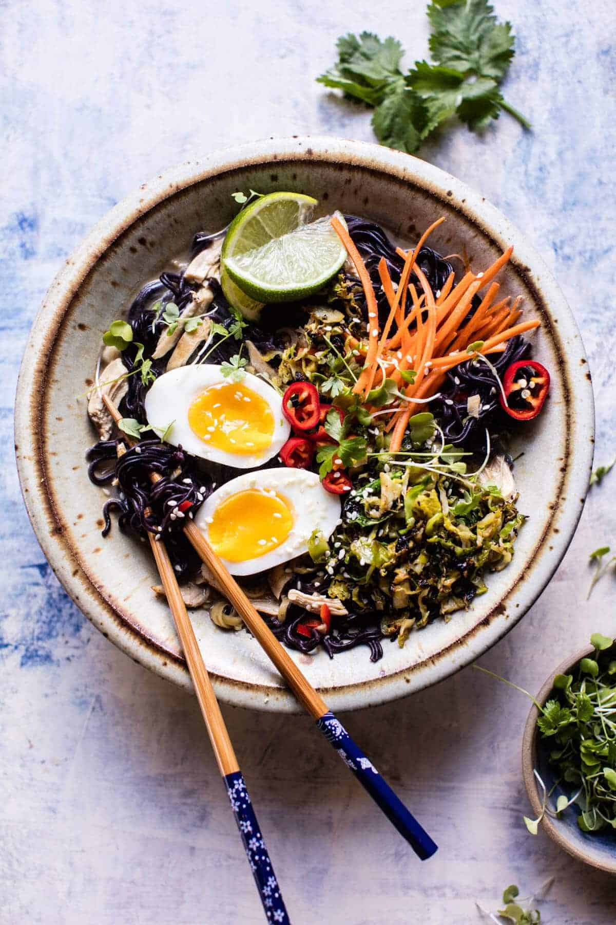 Detox Coconut Lemongrass Chicken Ramen | halfbakedharvest.com @hbharvest