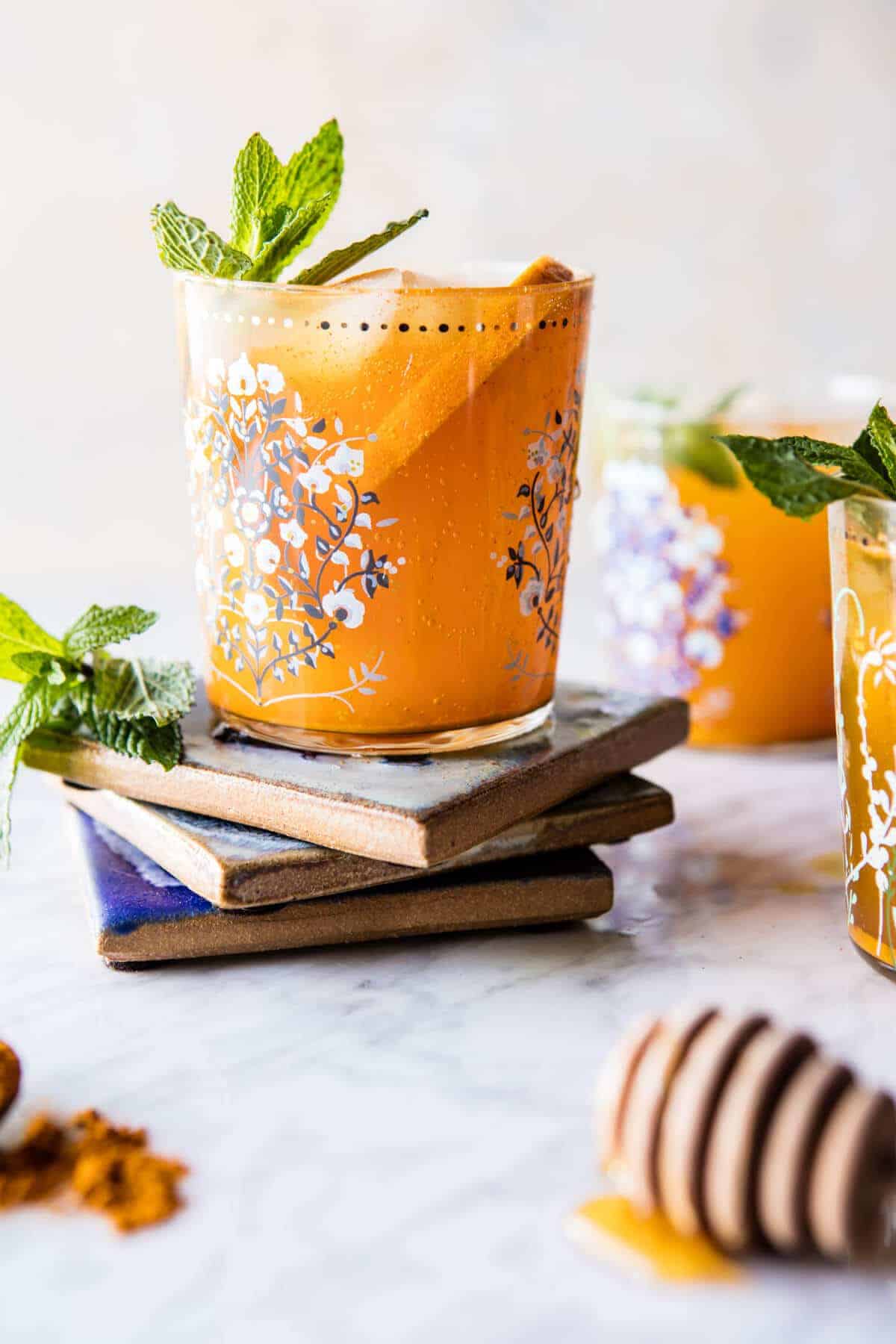 Golden Glow Water | halfbakedharvest.com @hbharvest