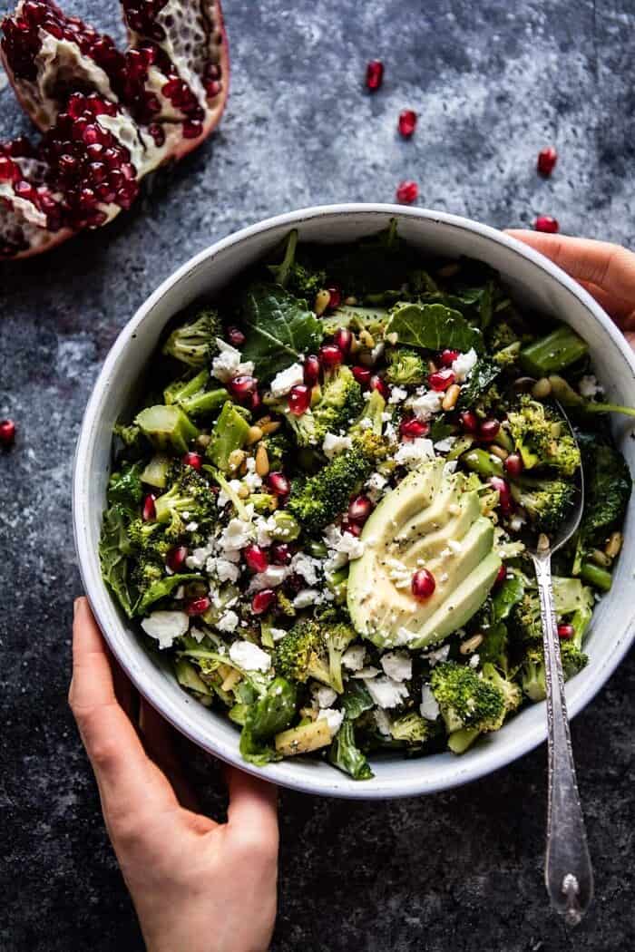 Lemon Garlic Roasted Broccoli Salad | halfbakedharvest.com @hbharvest