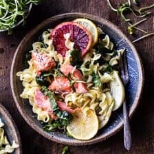 Slow Roasted Citrus Salmon with Fennel and Parmesan | halfbakedharvest.com @hbharvest