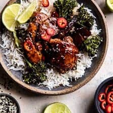 30 Minute Teriyaki Chicken with Sesame Ginger Broccoli | halfbakedharvest.com @hbharvest