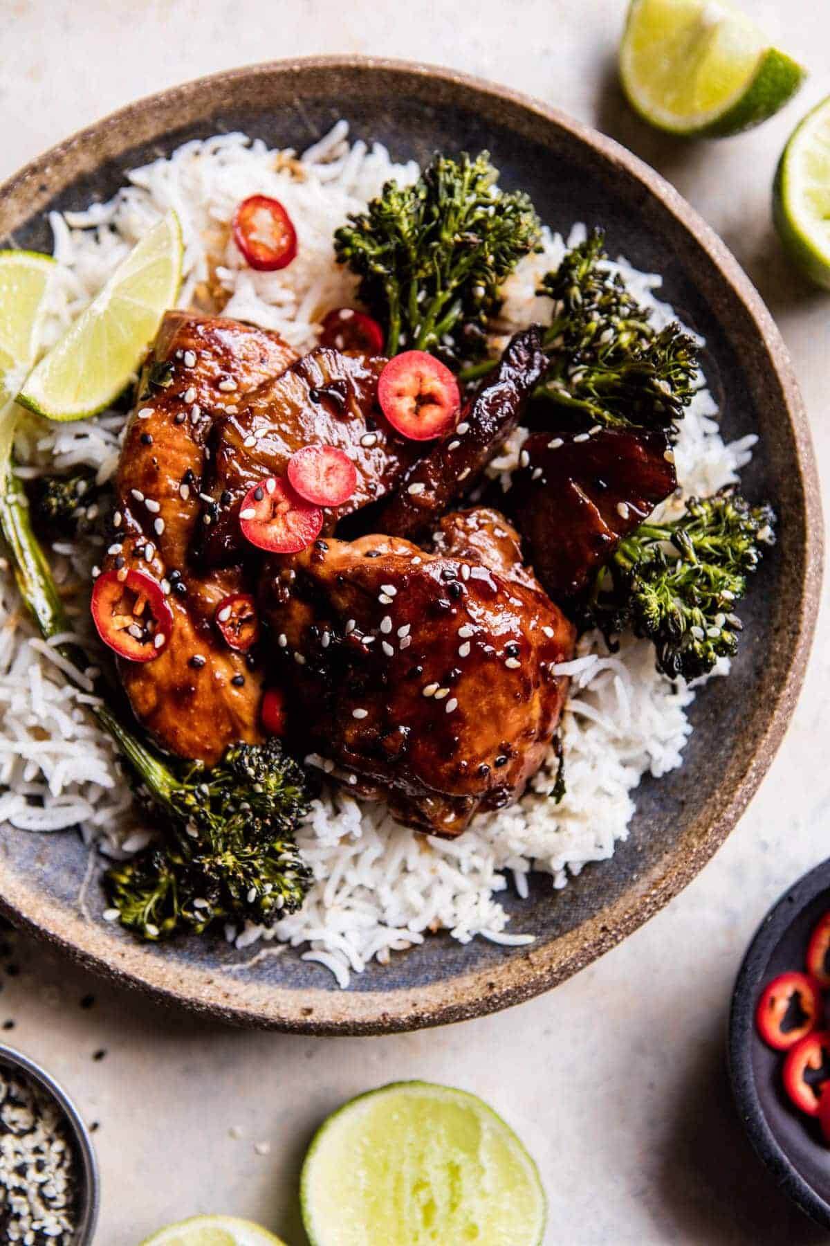 30 Minute Teriyaki Chicken with Sesame Ginger Broccoli | halfbakedharvest.com @hbharvest