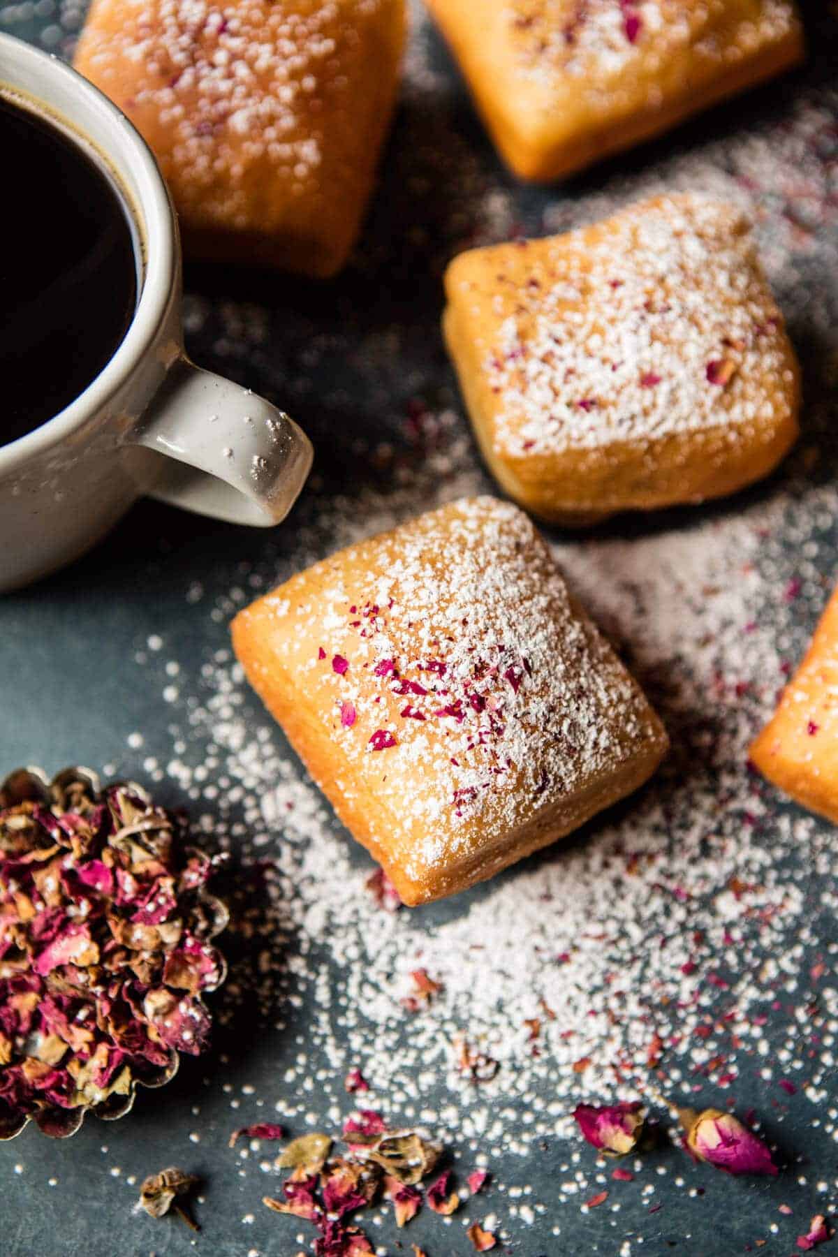 Cardamom Rose Beignets | halfbakedharvest.com @hbharvest