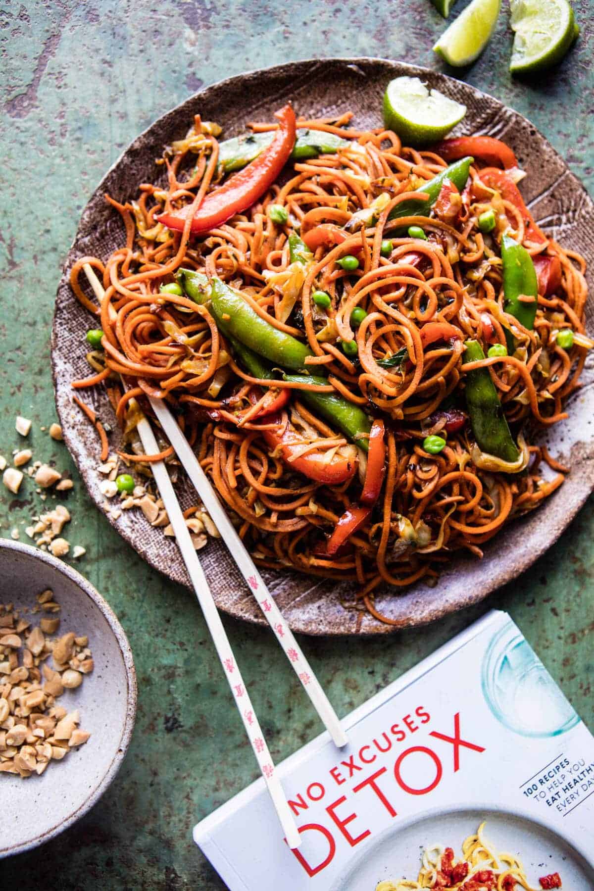 Singapore Sweet Potato Noodles | halfbakedharvest.com @hbharvest