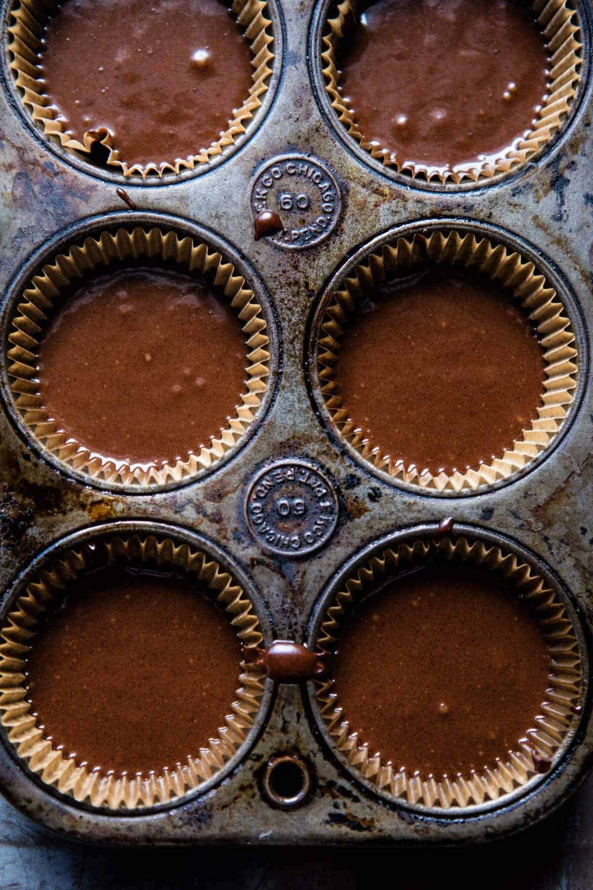 Valentine's Surprise Chocolate High Hat Cupcakes | halfbakedharvest.com @hbharvest