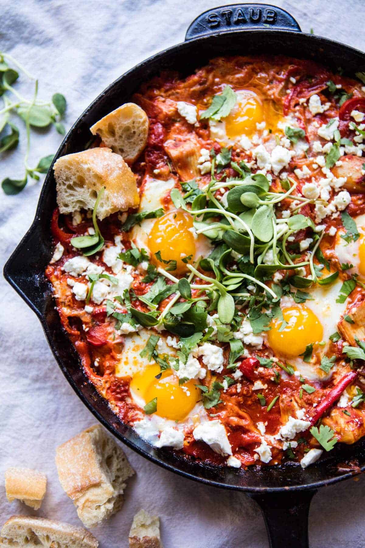 Artichoke Shakshuka | halfbakedharvest.com @hbharvest