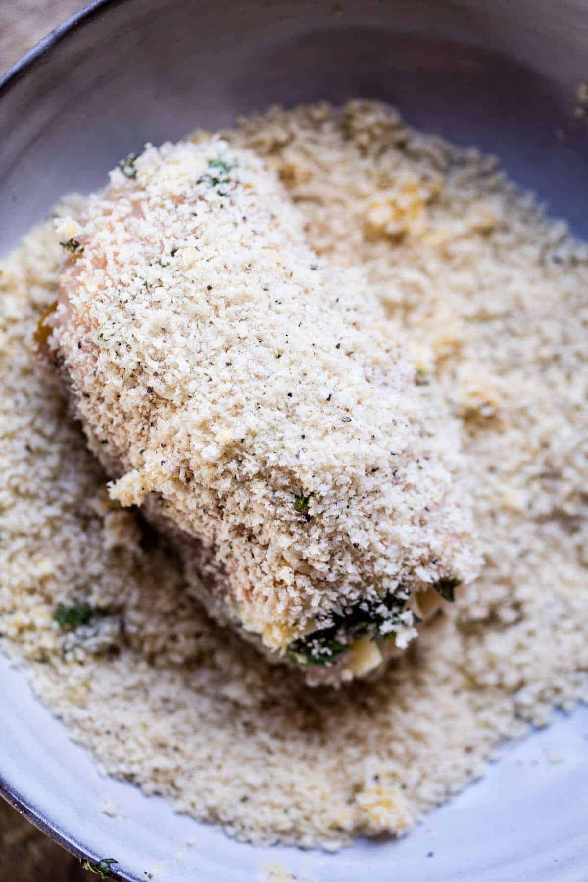 Crispy Baked Basil Chicken Cordon Bleu | halfbakedharvest.com @hbharvest