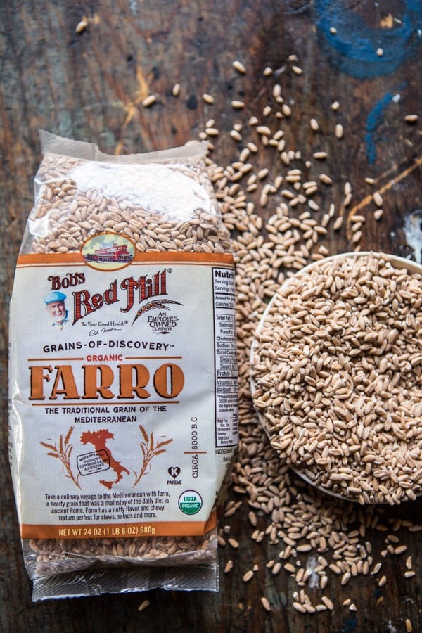 Farro Tabbouleh with Burrata and Hummus | halfbakedharvest.com @hbharvest