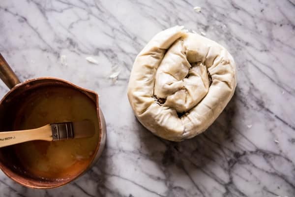 Moroccan Chocolate Almond Phyllo Cake | halfbakedharvest.com @hbharvest