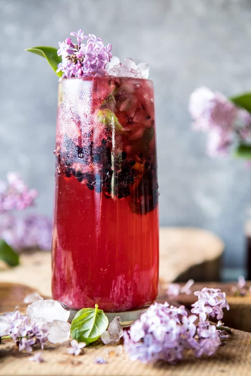 Blackberry Lilac Mojito | halfbakedharvest.com @hbharvest