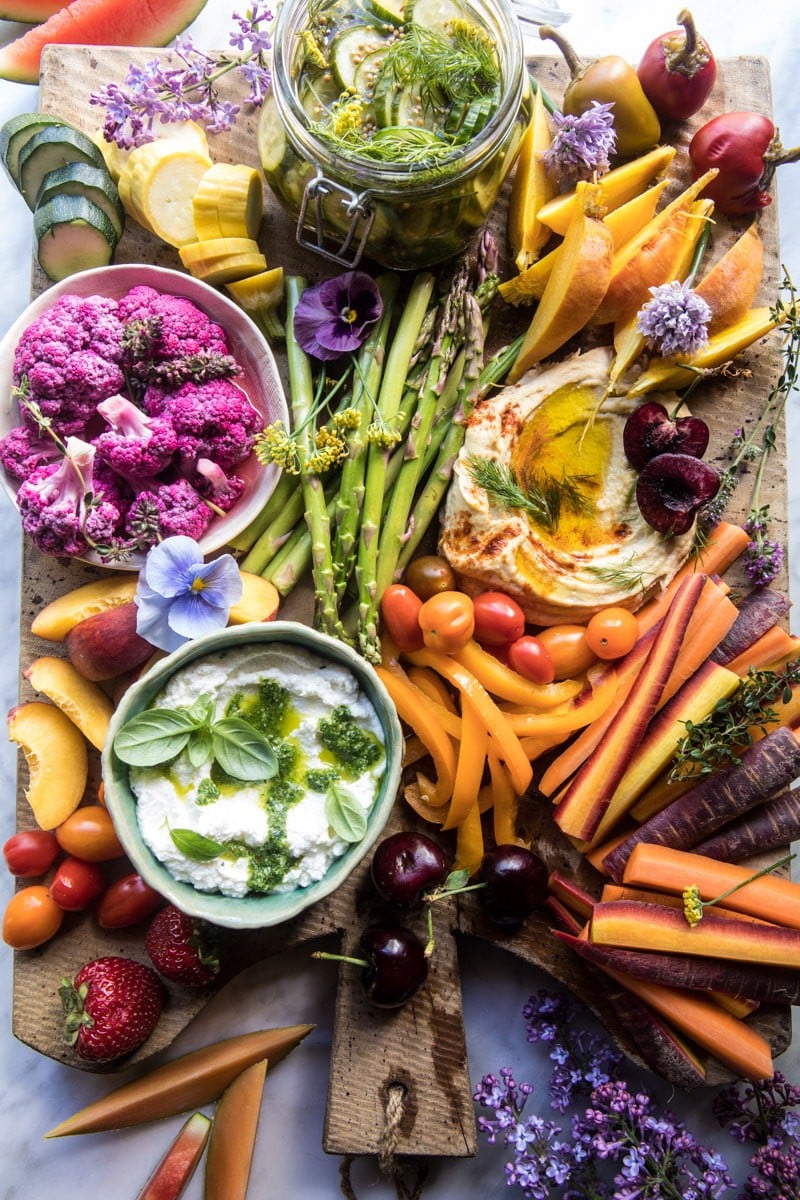 Farmers Market Pickled Crudité Platter | halfbakedharvest.com @hbharvest