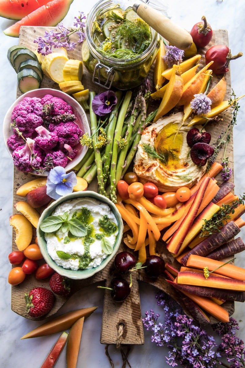 Farmers Market Pickled Crudité Platter | halfbakedharvest.com @hbharvest