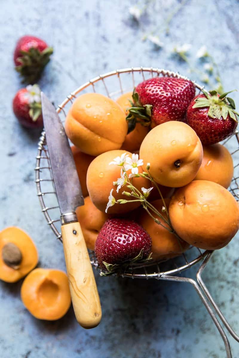 Honey Strawberry Apricot Tart | halfbakedharvest.com @hbharvest