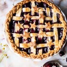 Mulled Cherry Bomb Pie | halfbakedharvest.com @hbharvest