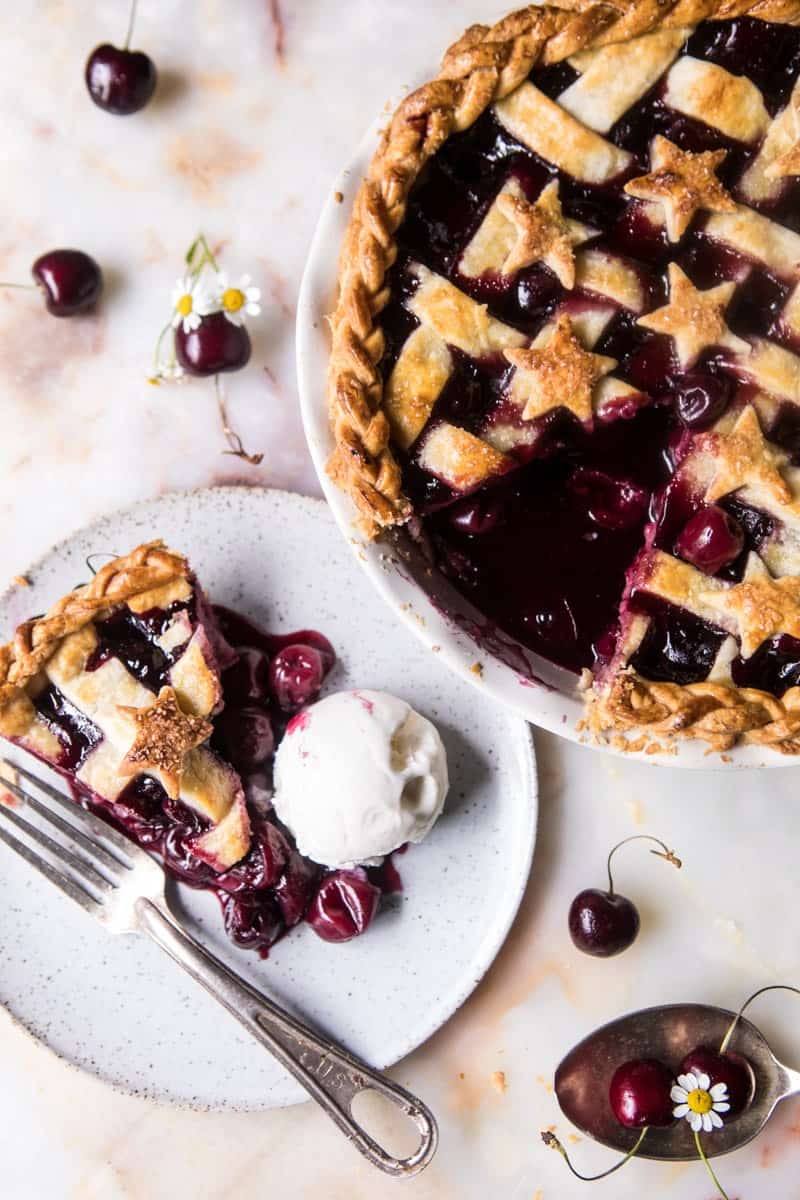 Mulled Cherry Bomb Pie | halfbakedharvest.com @hbharvest