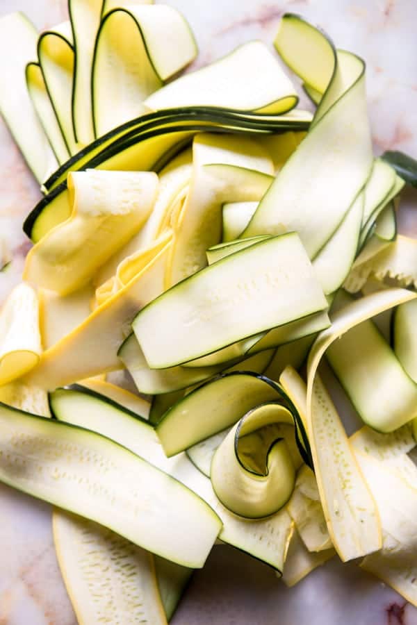 3 Cheese Zucchini Ravioli with Roasted Tomato Basil Sauce | halfbakedharvest.com @hbharvest