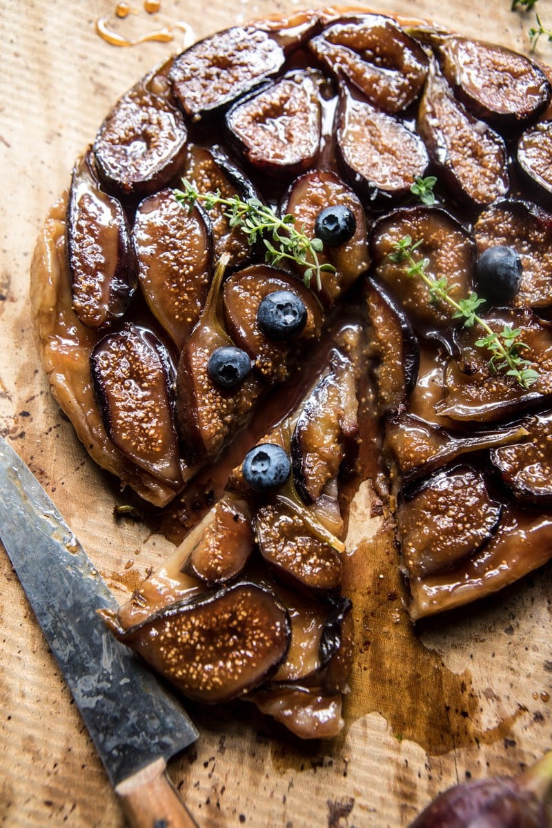 Maple Fig Tarte Tatin | halfbakedharvest.com @hbharvest