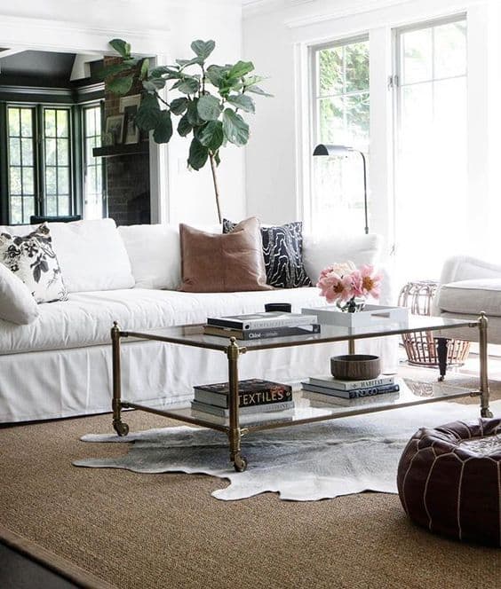 Living Room via @parkandoak