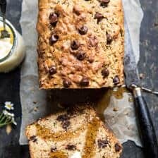 Chocolate Chip Olive Oil Zucchini Banana Bread | halfbakedharvest.com @hbharvest