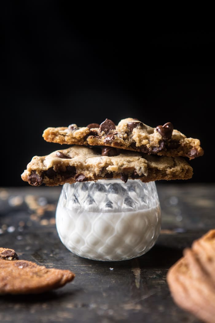 Giant Chocolate Chip Cookies | halfbakedharvest.com @hbharvest
