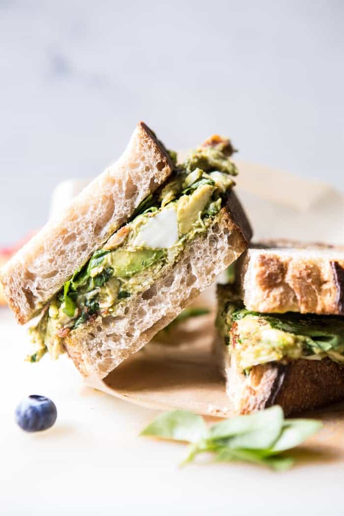 Mediterranean Avocado Chicken Salad | halfbakedharvest.com @hbharvest