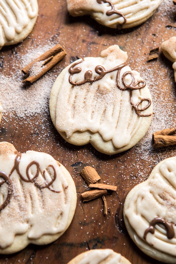 Cinnamon Spiced Sugar Cookies with Browned Butter Frosting | halfbakedharvest.com @hbharvest
