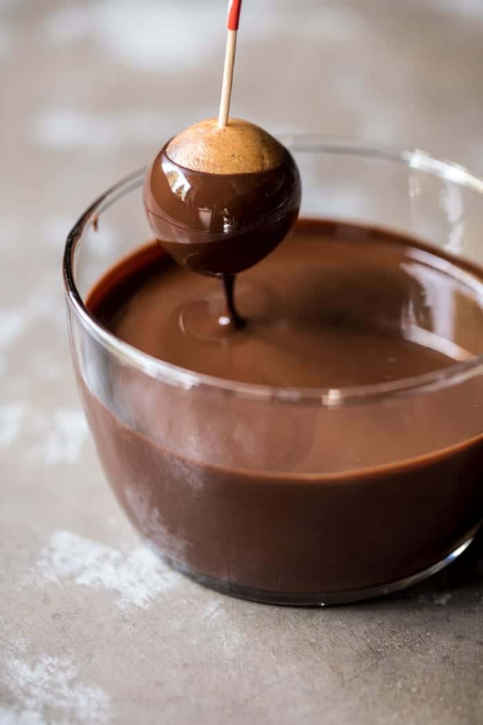 Healthy 5 Ingredient Buckeyes | halfbakedharvest.com @hbharvest